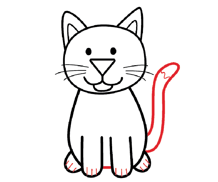 Bộ tranh tô màu: Con mèo - 2 | Trường Mầm non Thị Trấn Củ Chi 3
