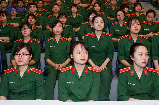 Các trường Quân đội tuyển nữ khối C hiện nay